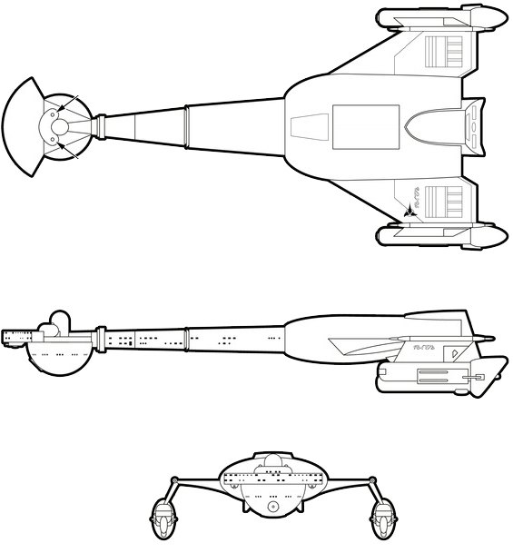 Klingon D-37 Class VII Destroyer