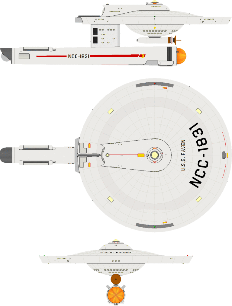 Raven Class Vii Light Cruiser Fasa Star Trek® Starship Tactical Combat Simulator