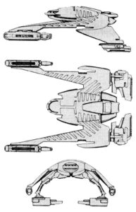 G 5 Tugboat Class VIII Cargo Transport FASA Star Trek Starship