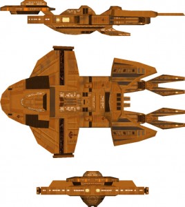 Trager Class XIV Light Dreadnought – FASA Star Trek® Starship Tactical ...