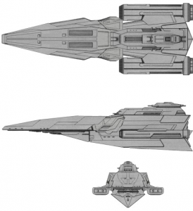 BH-4 (S’lasssar) Class XIII Battleship – FASA Star Trek® Starship ...