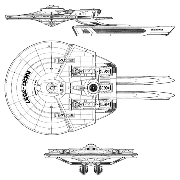 Pharris Class IX Fast Frigate – FASA Star Trek® Starship Tactical ...