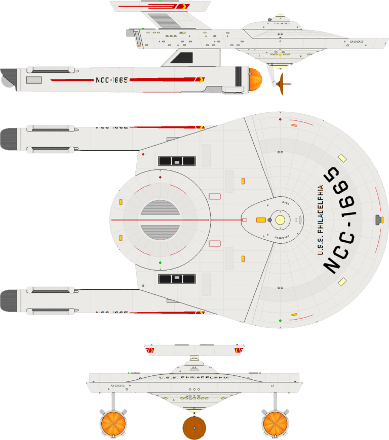 Philadelphia Class IX Survey Cruiser – FASA Star Trek® Starship ...