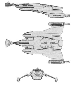 T-5 (Throne Seeker) Class VII Assault Ship – FASA Star Trek® Starship ...