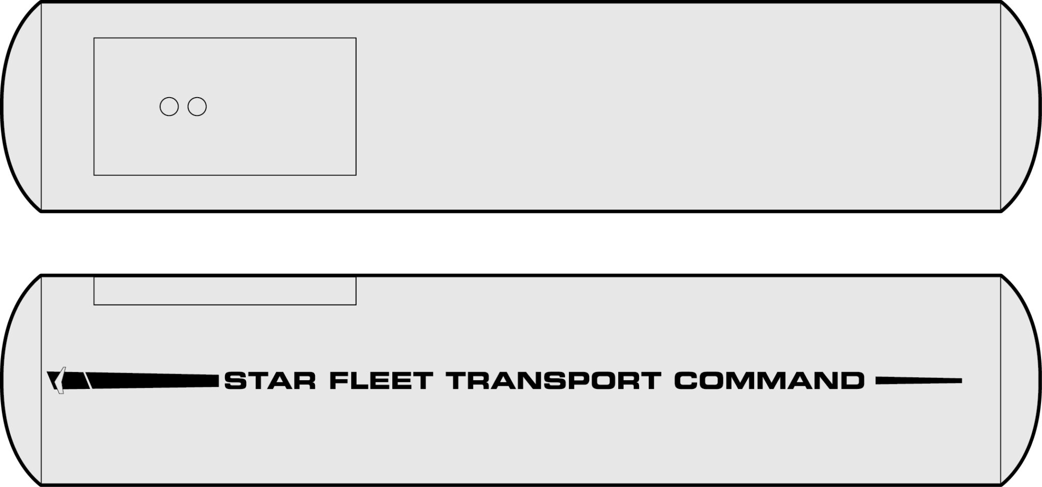 Transport (Bulk Cargo) Class Container FASA Star Trek® Starship