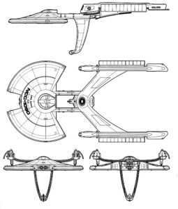 Akula III Class VI Perimeter Action Ship – FASA Star Trek® Starship ...