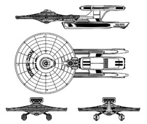 Abbe Class XI Torpedo Desrtoyer – FASA Star Trek® Starship Tactical ...